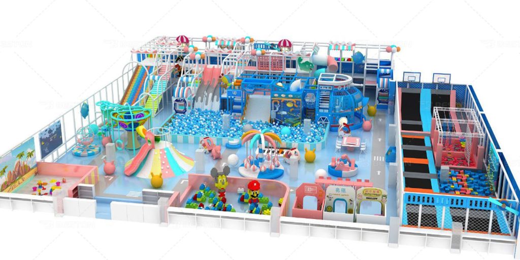 Indoor Playground in Family Fun Center