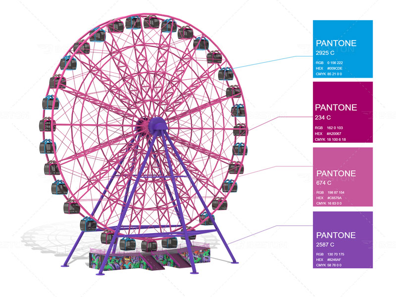 Custom Ferris Wheel rides for sale in Beston Rides